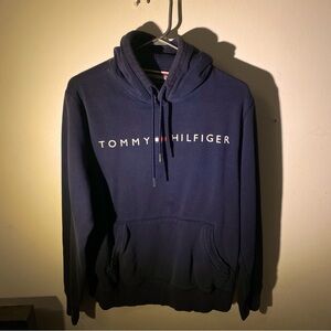 TOMMY HILFIGER navy blue hoodie
